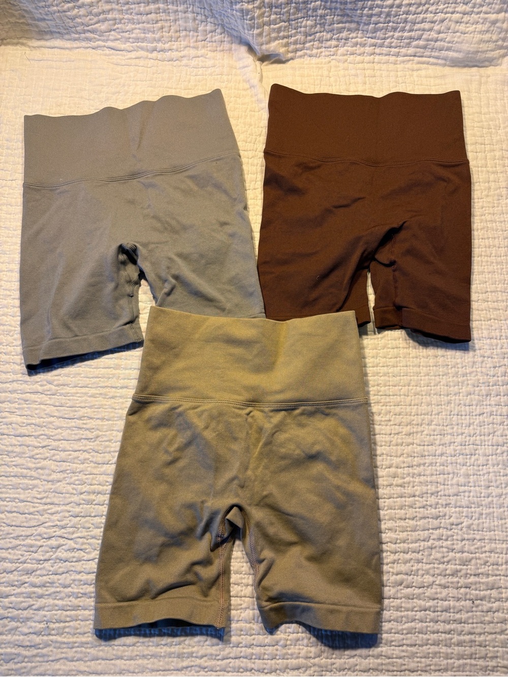 Bundle of Women’s Seamless High-Waist Bike Shorts. Size small.